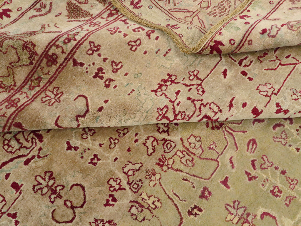 Antique Indian Agra Carpet, No.17051 - Gsblank