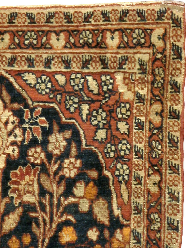 Antique Persian Tabriz Hagi Jalili Rug, No.17058 - Gsblank