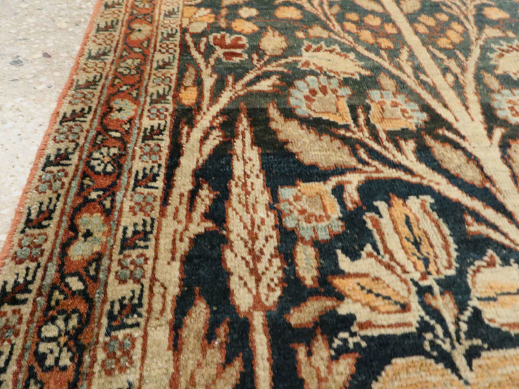 Antique Persian Tabriz Hagi Jalili Rug, No.17058 - Gsblank