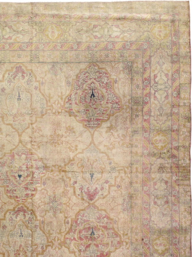 Antique Indian Lahore Carpet, No.17060 - Gsblank