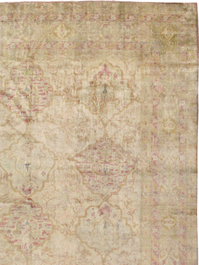 Antique Indian Lahore Carpet, No.17060 - Gsblank