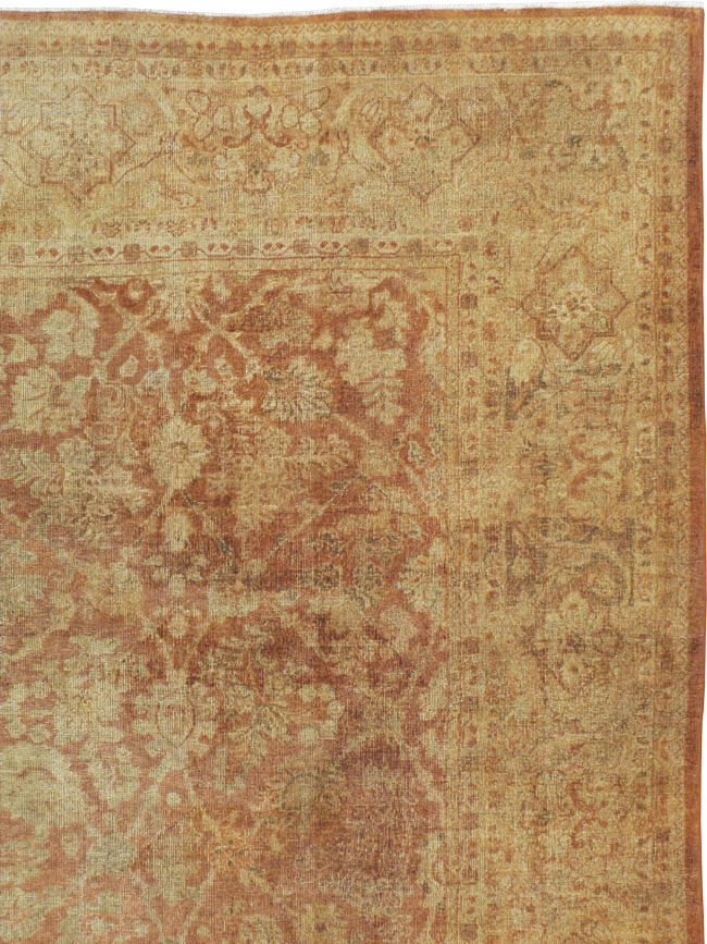 Antique Persian Mahal Carpet, No.17073 - Gsblank