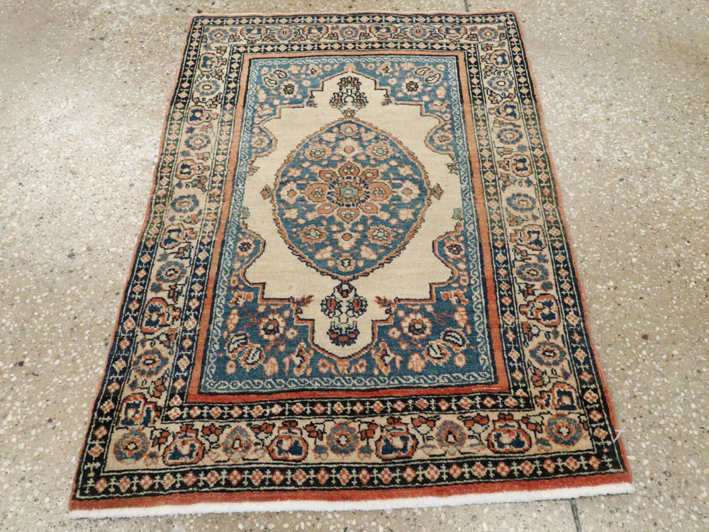 Antique Persian Tabriz Hagi Jalili Rug, No.17076 - Gsblank