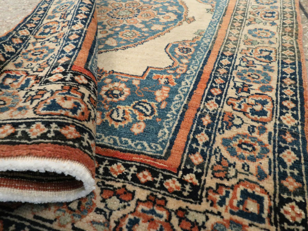 Antique Persian Tabriz Hagi Jalili Rug, No.17076 - Gsblank