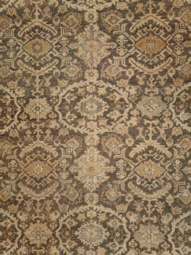 Antique Persian Mahal Room Size Carpet, No.17104 - Gsblank