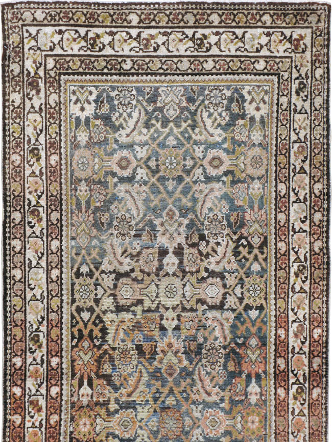 Vintage Persian Malayer Runner, No.17109 - Gsblank