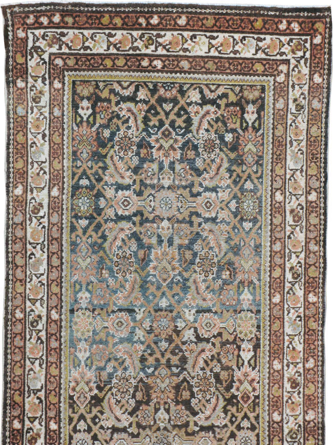 Vintage Persian Malayer Runner, No.17109 - Gsblank