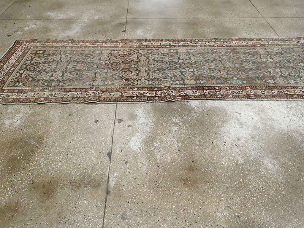 Vintage Persian Malayer Runner, No.17109 - Gsblank
