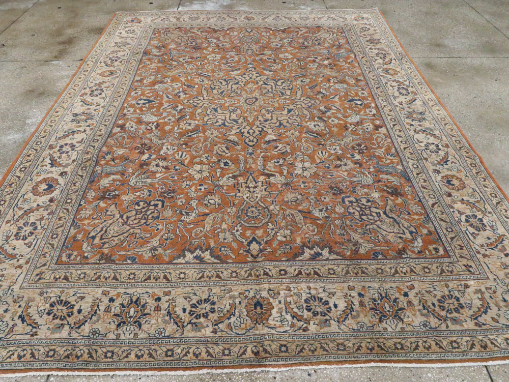 Antique Persian Tabriz Carpet, No.17115 - Gsblank
