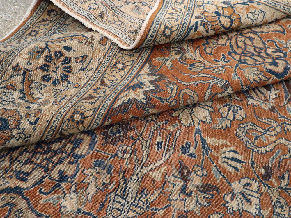 Antique Persian Tabriz Carpet, No.17115 - Gsblank