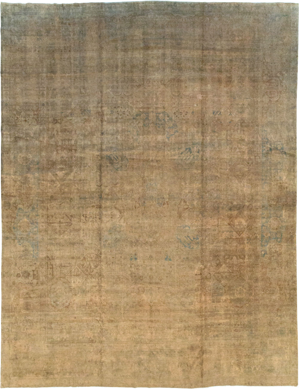 Antique Persian Lavar Kerman Carpet, No.17126 - Gsblank