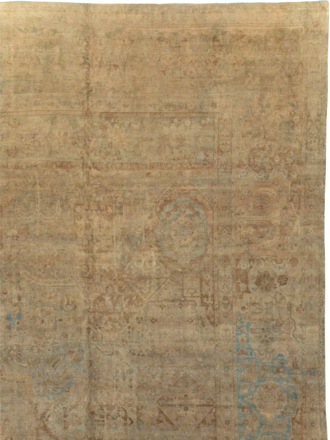 Antique Persian Lavar Kerman Carpet, No.17126 - Gsblank