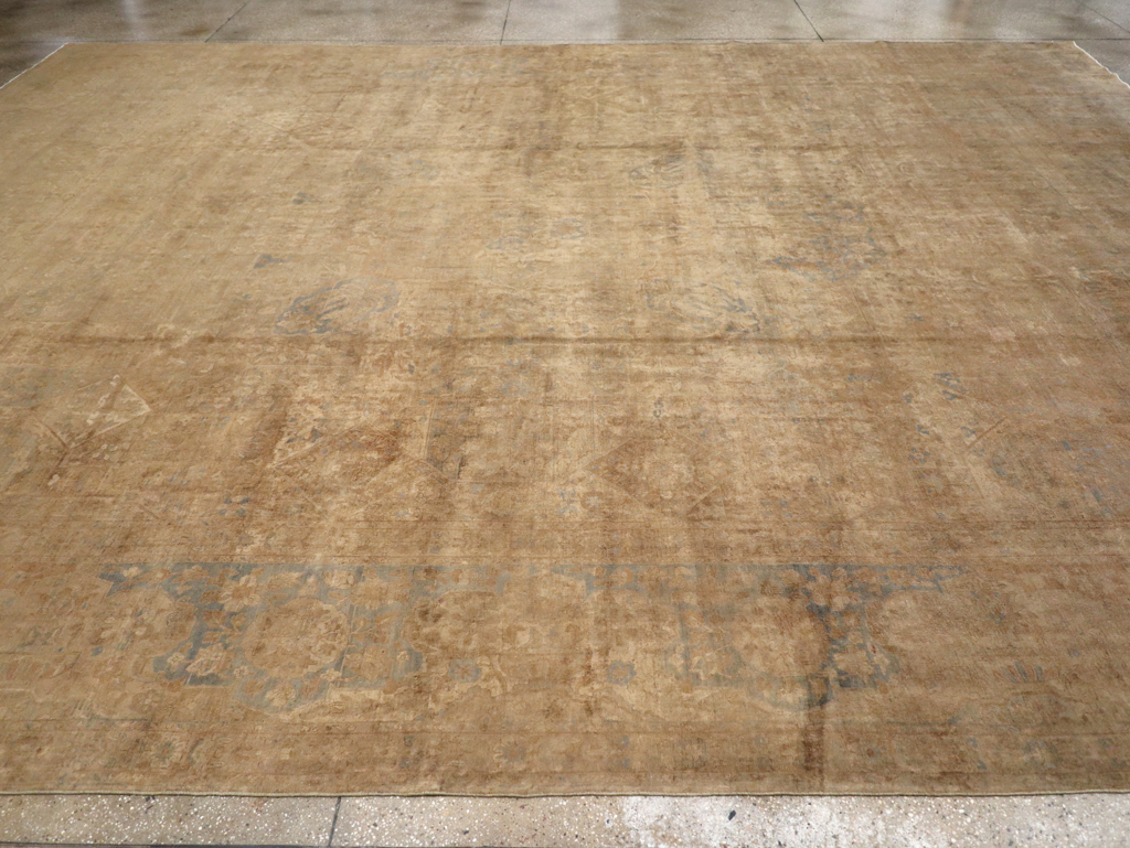 Antique Persian Lavar Kerman Carpet, No.17126 - Gsblank