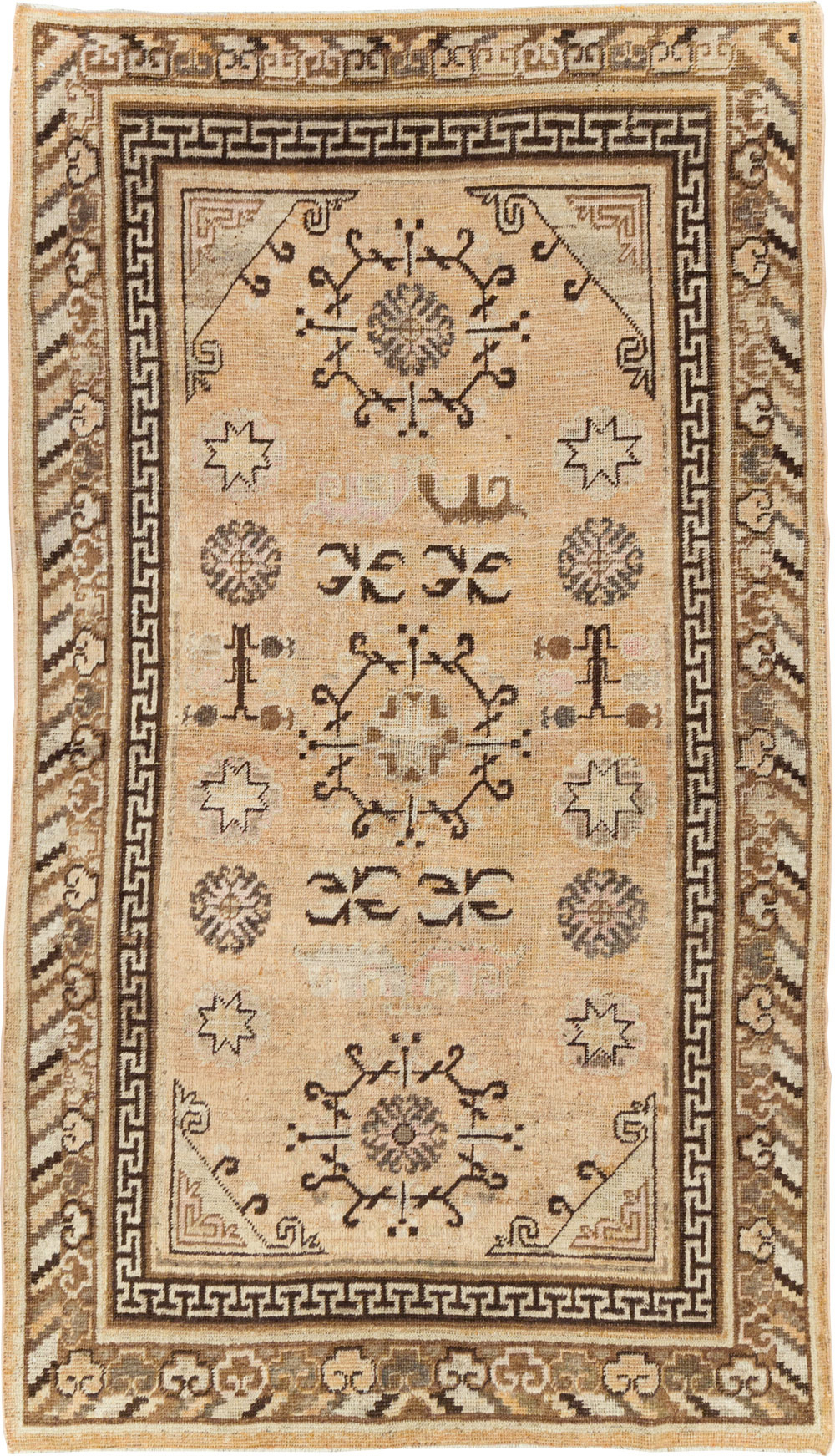 Antique East Turkestan Khotan Rug, No.17128 - Gsblank