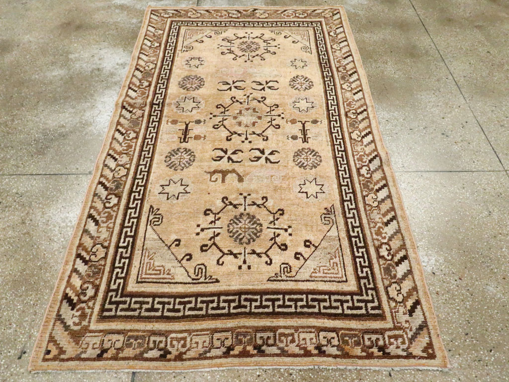 Antique East Turkestan Khotan Rug, No.17128 - Gsblank