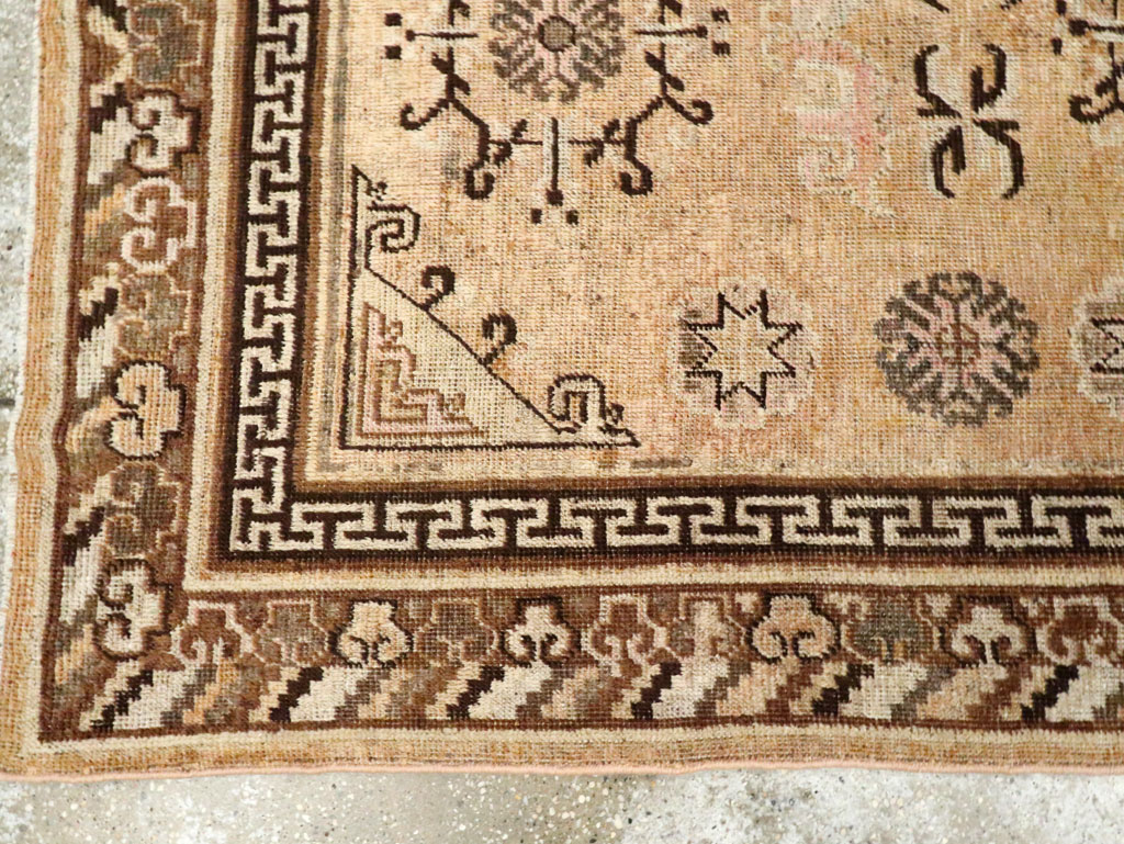 Antique East Turkestan Khotan Rug, No.17128 - Gsblank