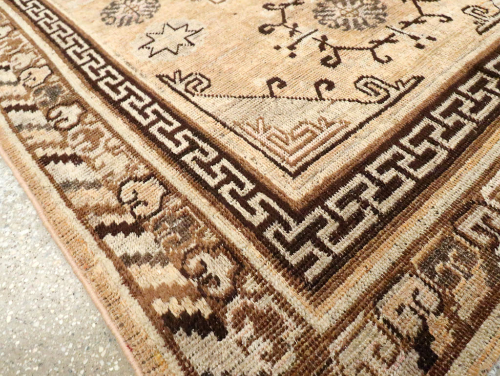 Antique East Turkestan Khotan Rug, No.17128 - Gsblank