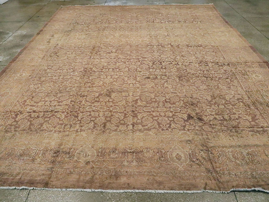 Antique Persian Mahal Carpet, No.17130 - Gsblank