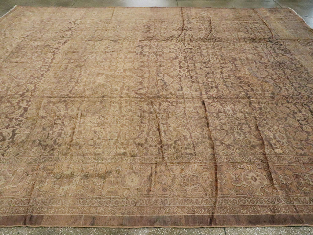 Antique Persian Mahal Carpet, No.17130 - Gsblank