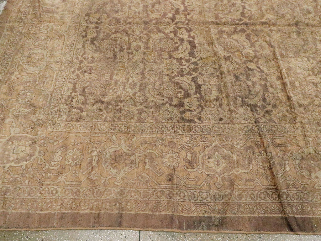 Antique Persian Mahal Carpet, No.17130 - Gsblank