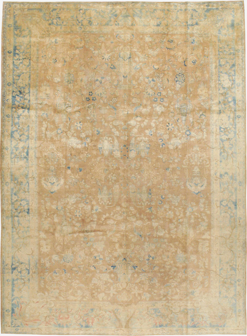 Antique Persian Tabriz Carpet, No.17131 - Gsblank