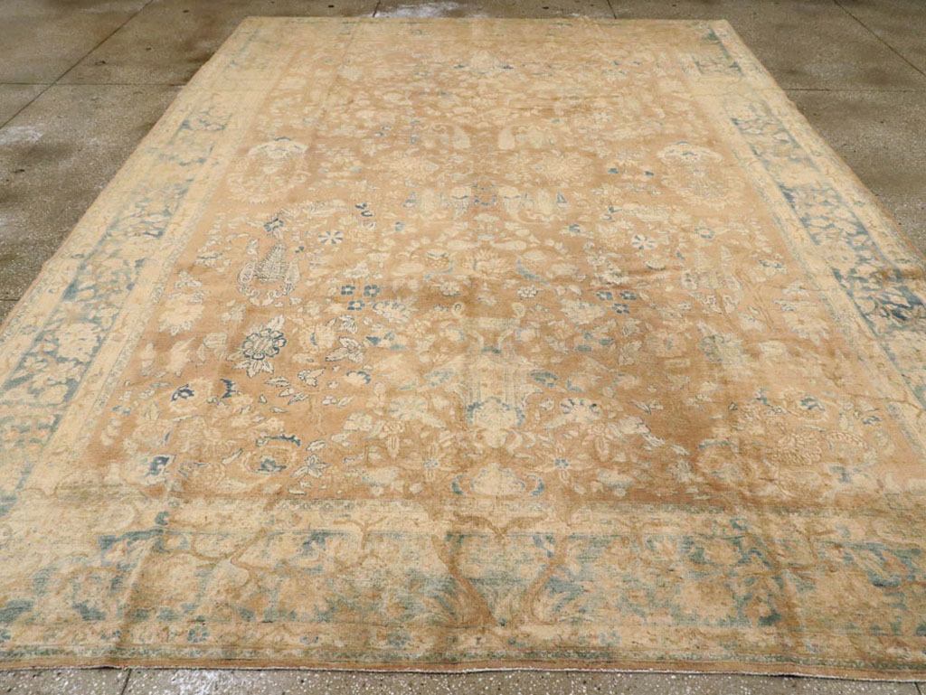 Antique Persian Tabriz Carpet, No.17131 - Gsblank
