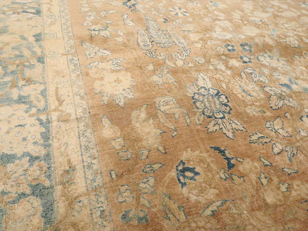 Antique Persian Tabriz Carpet, No.17131 - Gsblank