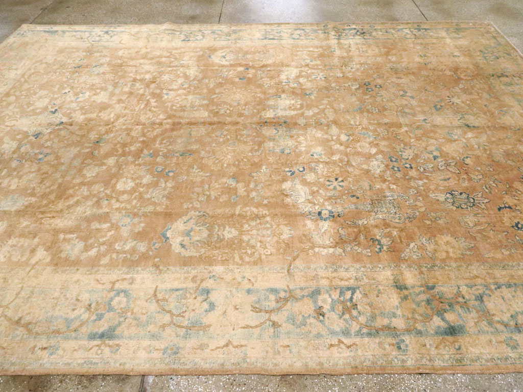 Antique Persian Tabriz Carpet, No.17131 - Gsblank