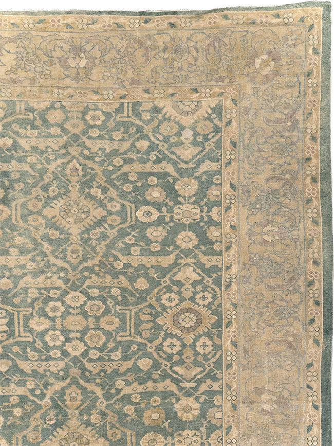 Antique Persian Mahal Room Size Carpet, No.17150 - Gsblank
