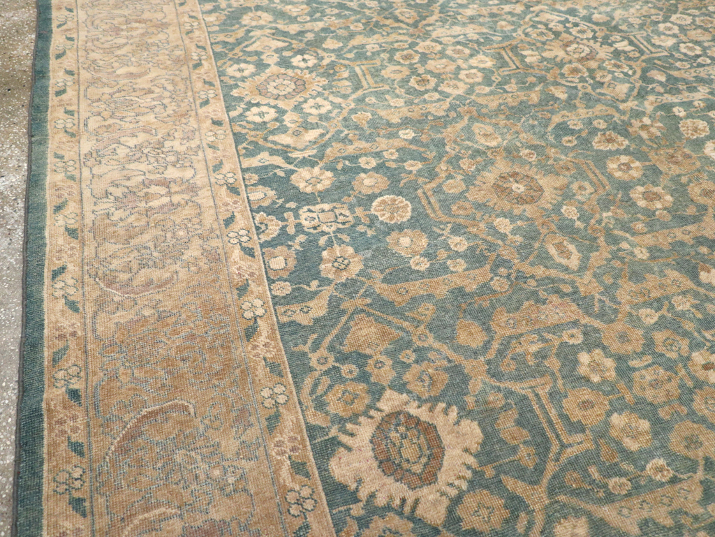 Antique Persian Mahal Room Size Carpet, No.17150 - Gsblank