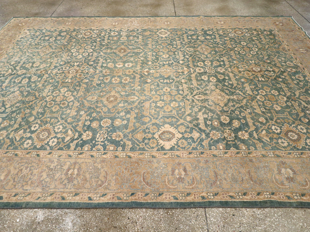 Antique Persian Mahal Room Size Carpet, No.17150 - Gsblank