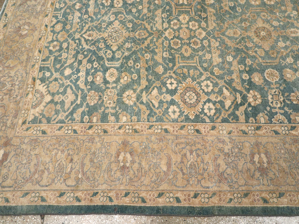 Antique Persian Mahal Room Size Carpet, No.17150 - Gsblank