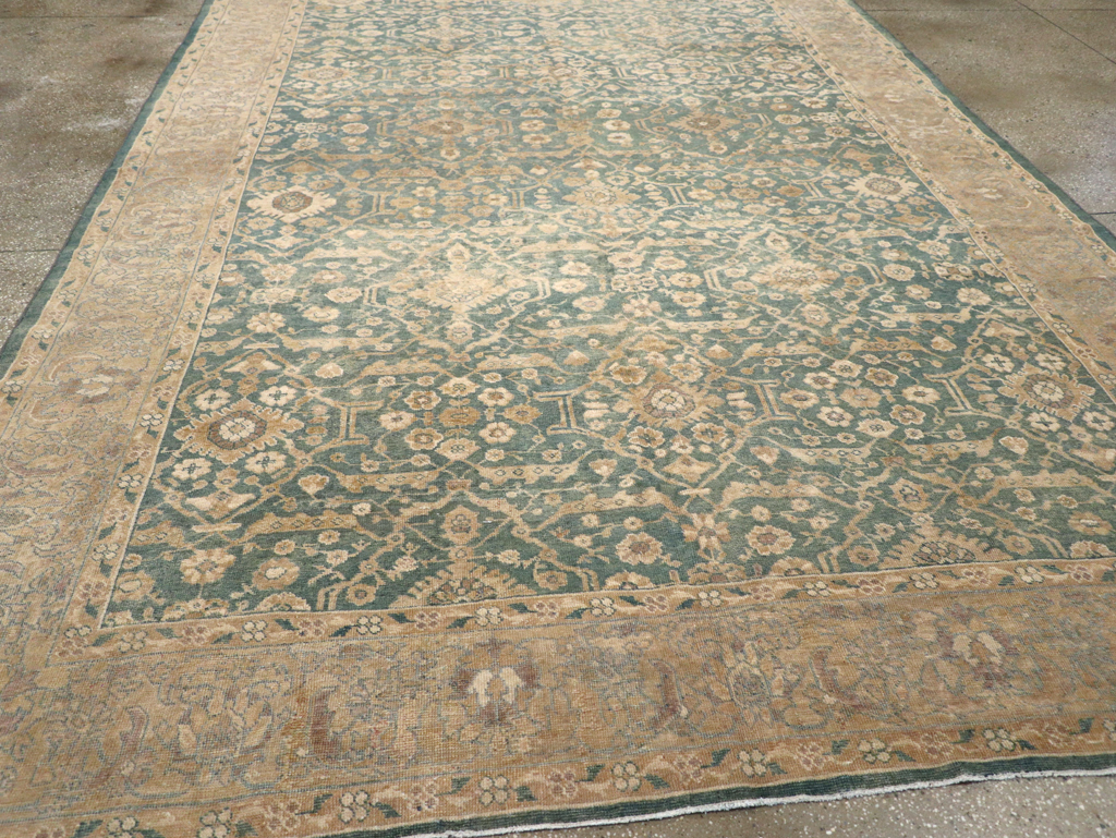 Antique Persian Mahal Room Size Carpet, No.17150 - Gsblank