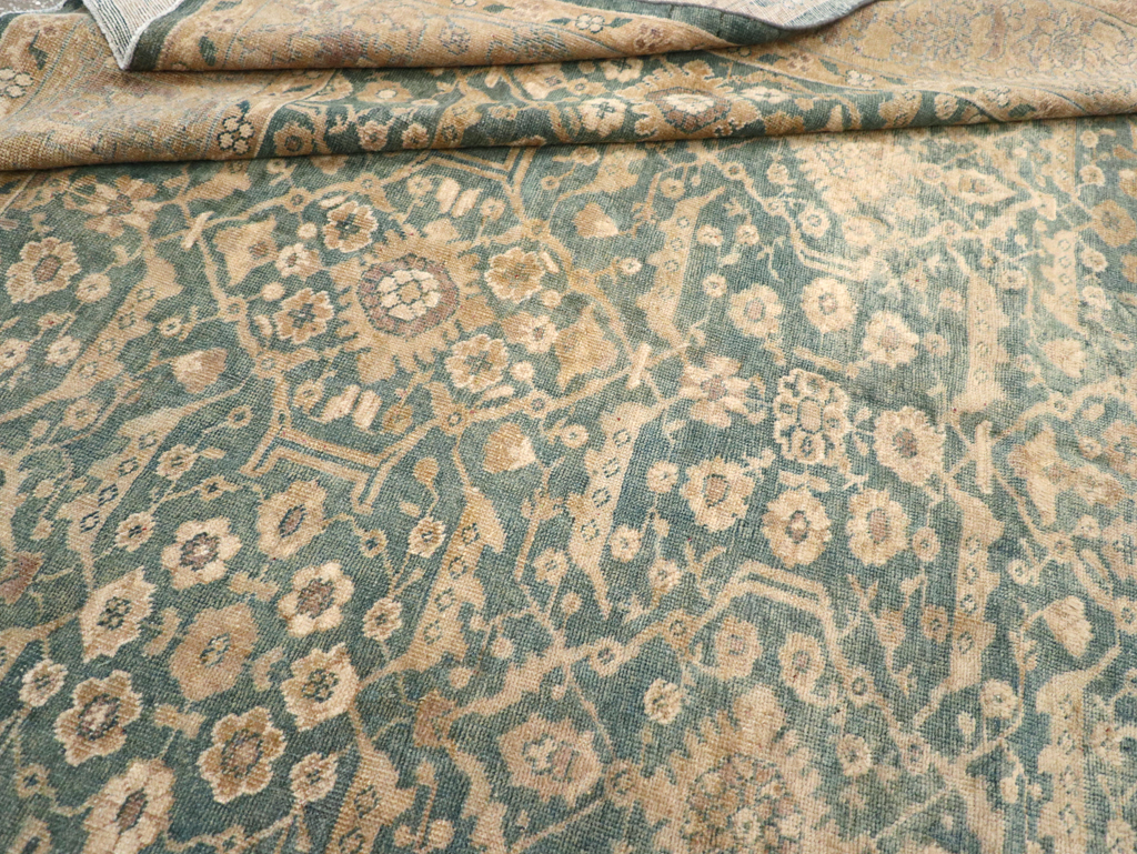 Antique Persian Mahal Room Size Carpet, No.17150 - Gsblank