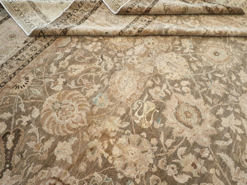 Antique Persian Tabriz Carpet, No.17155 - Gsblank