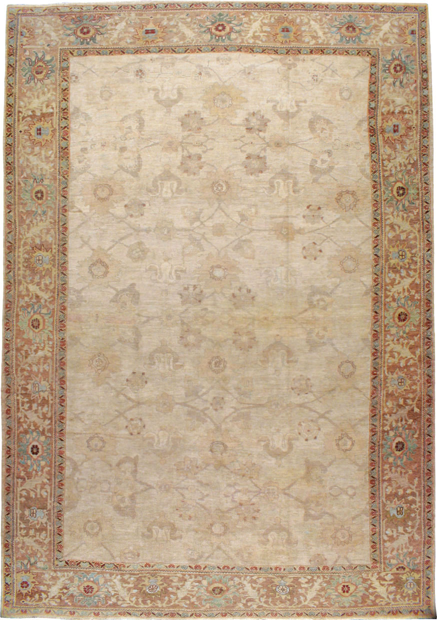 Antique Persian Mahal Carpet, No.17174 - Gsblank