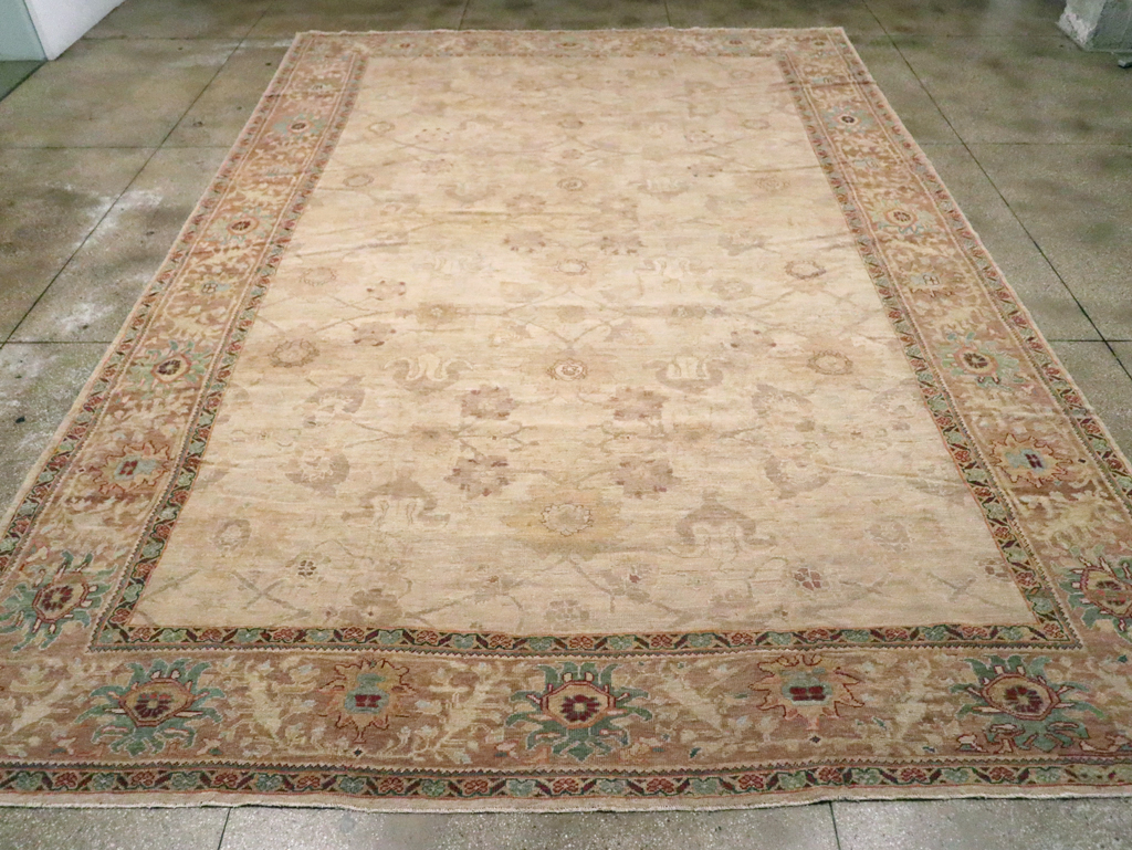 Antique Persian Mahal Carpet, No.17174 - Gsblank