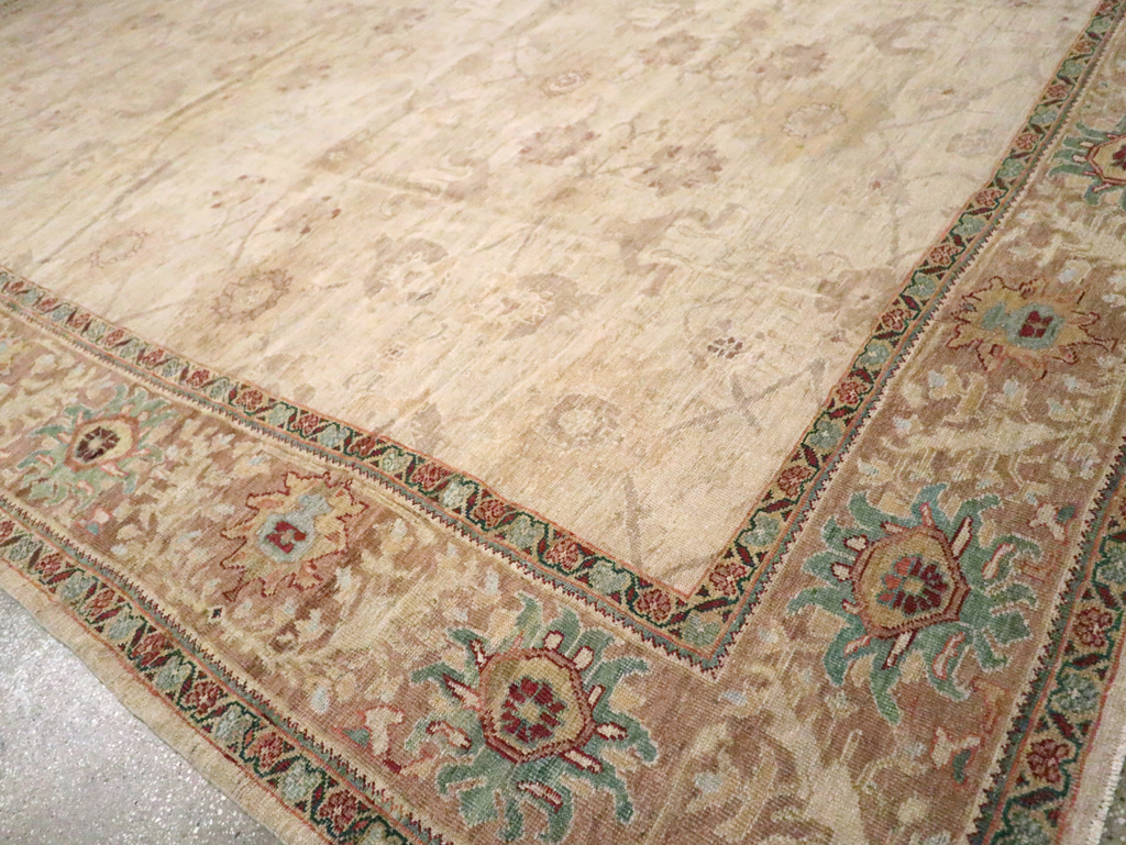 Antique Persian Mahal Carpet, No.17174 - Gsblank