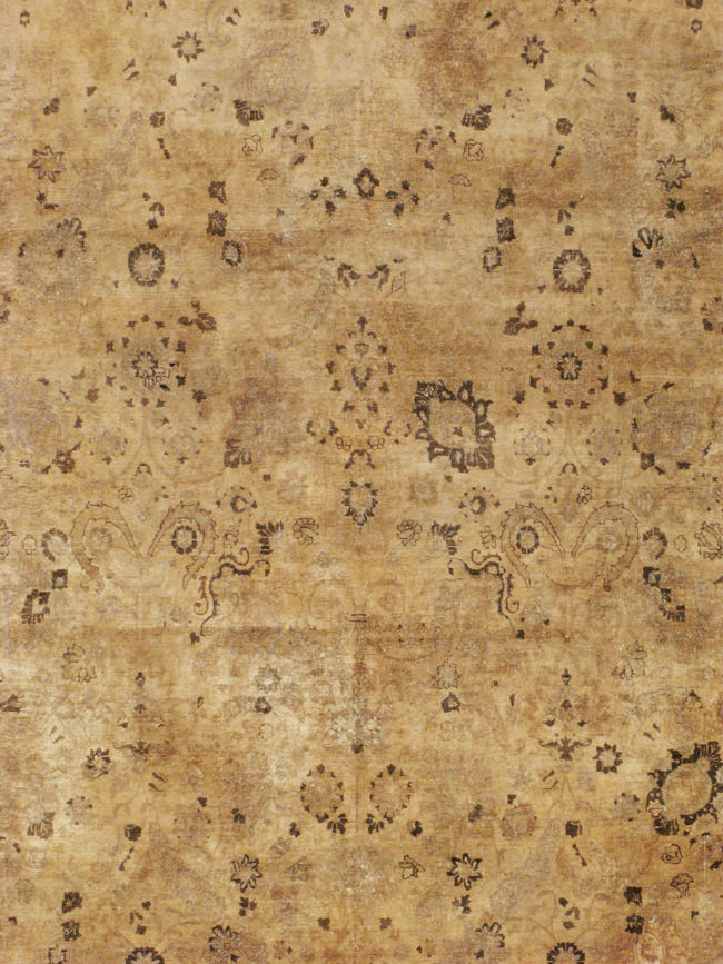 Antique Persian Tabriz Carpet, No.17179 - Gsblank