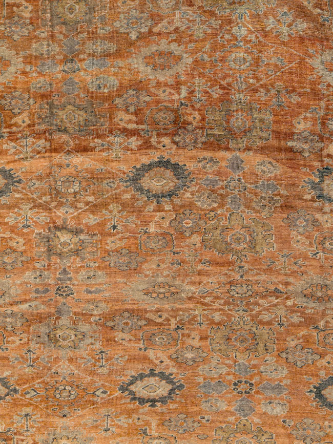 Antique Persian Mahal Carpet, No.17191 - Gsblank