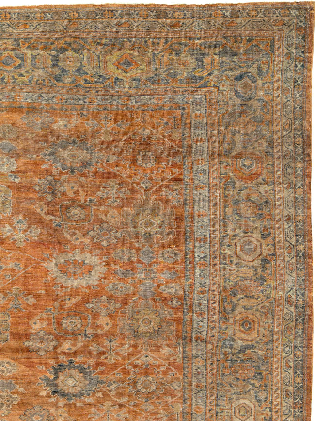 Antique Persian Mahal Carpet, No.17191 - Gsblank