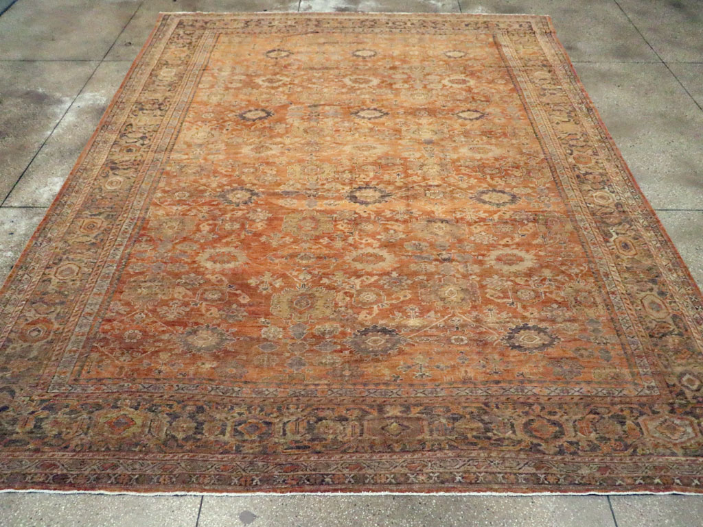 Antique Persian Mahal Carpet, No.17191 - Gsblank