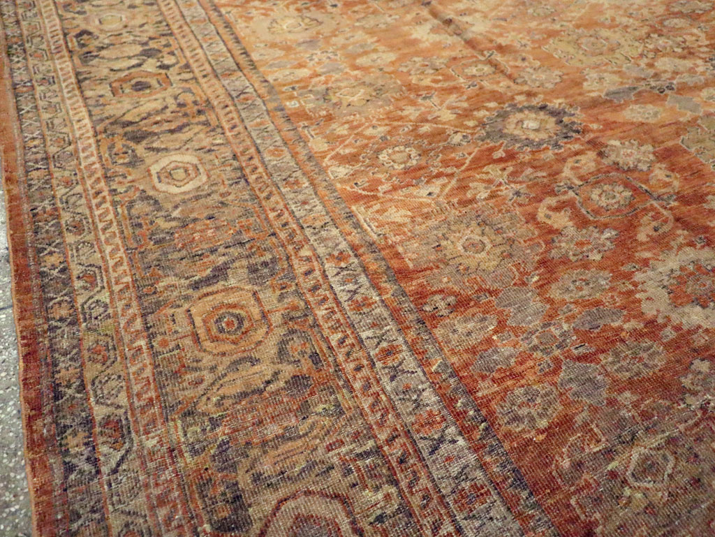 Antique Persian Mahal Carpet, No.17191 - Gsblank