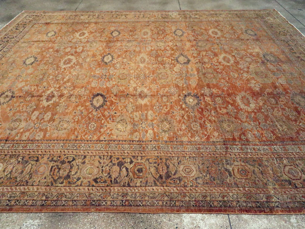 Antique Persian Mahal Carpet, No.17191 - Gsblank