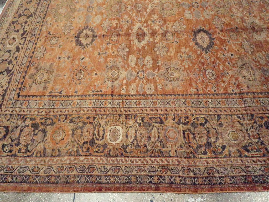 Antique Persian Mahal Carpet, No.17191 - Gsblank