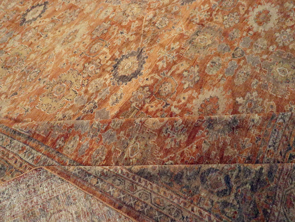 Antique Persian Mahal Carpet, No.17191 - Gsblank