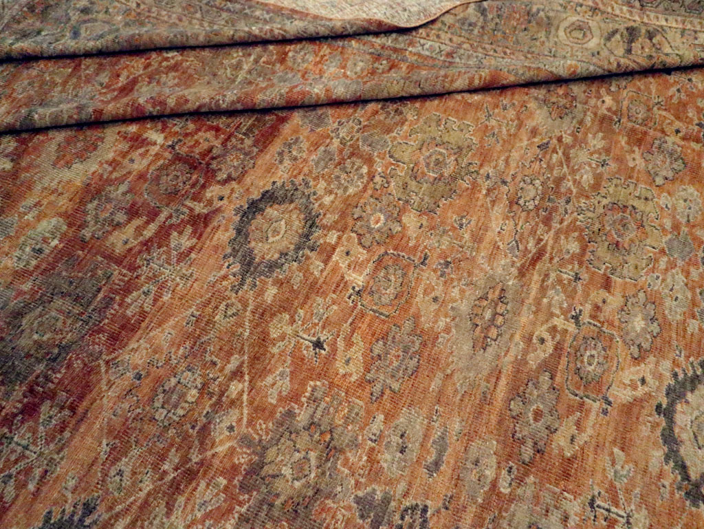 Antique Persian Mahal Carpet, No.17191 - Gsblank