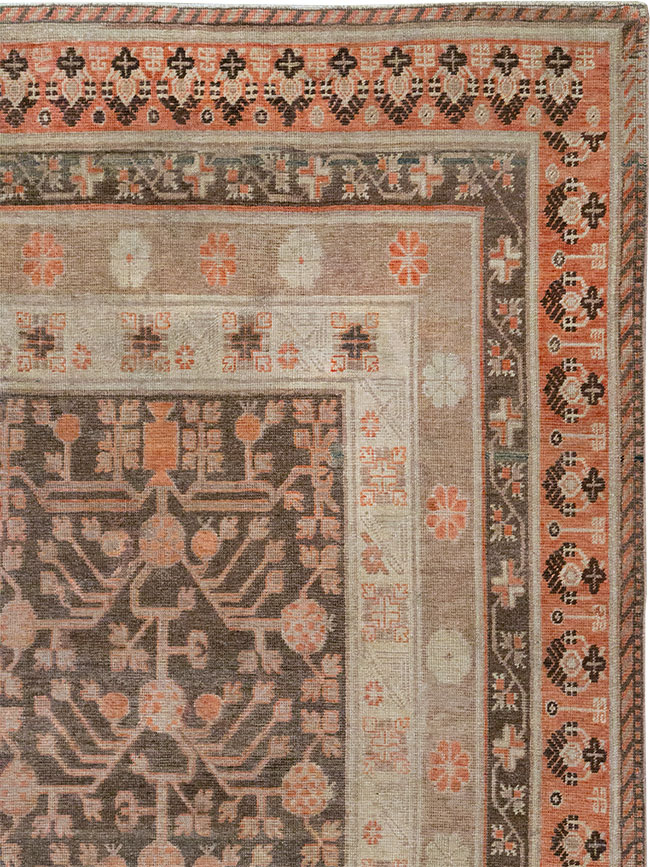 Antique East Turkestan Khotan Gallery Carpet, No.17196 - Gsblank