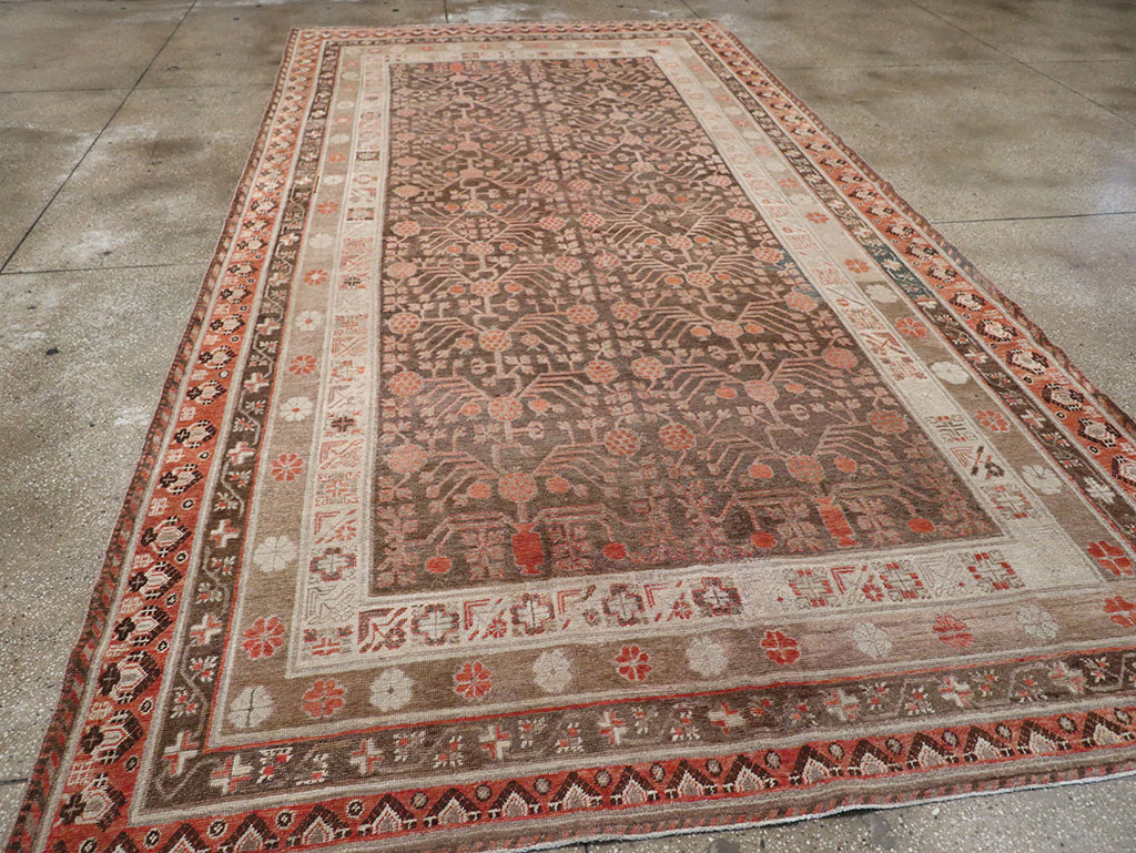 Antique East Turkestan Khotan Gallery Carpet, No.17196 - Gsblank
