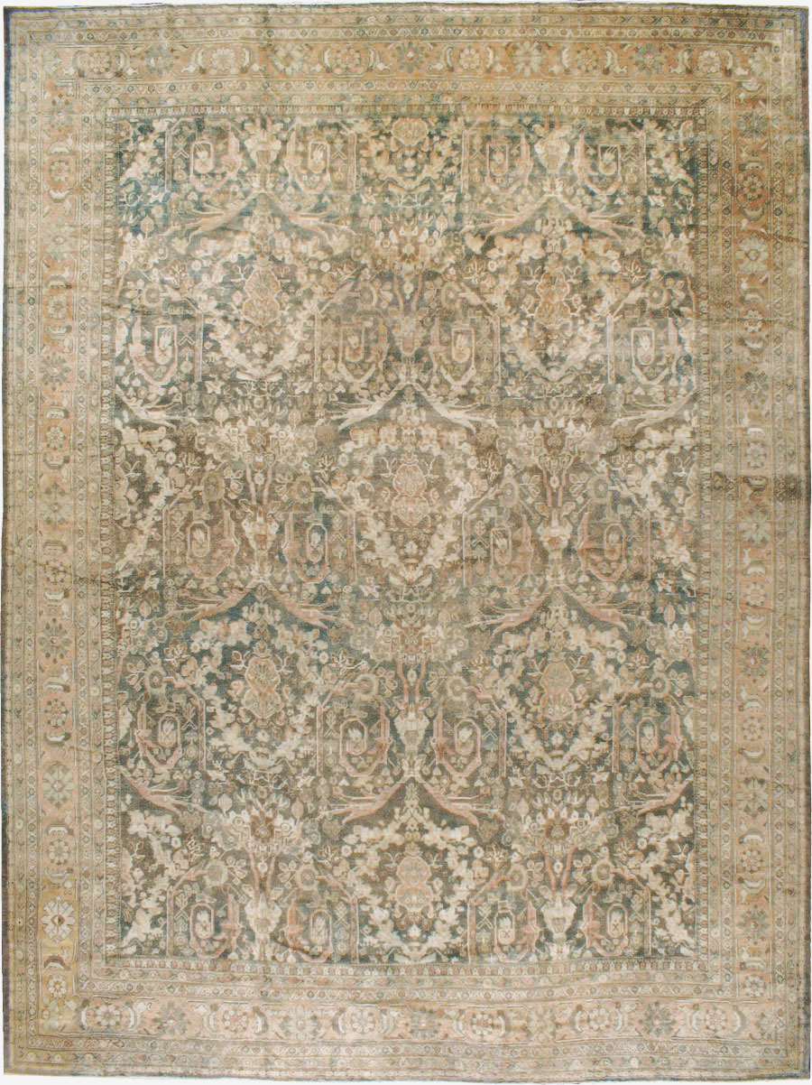 Antique Persian Mahal Carpet, No.17200 - Gsblank